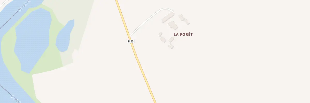 Plan du 130 La Forêt à Saint-Loup-des-Chaumes