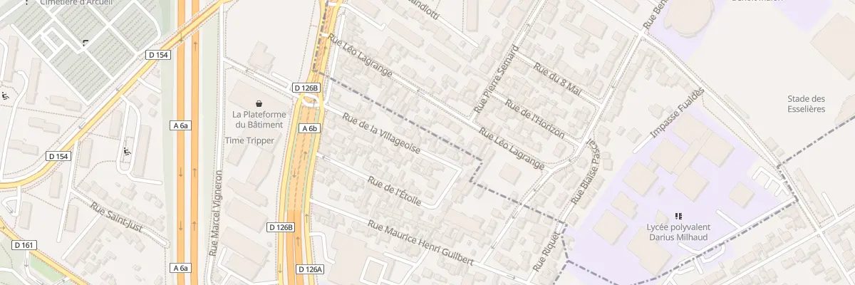 Plan du 19 Rue de la Villageoise à Arcueil