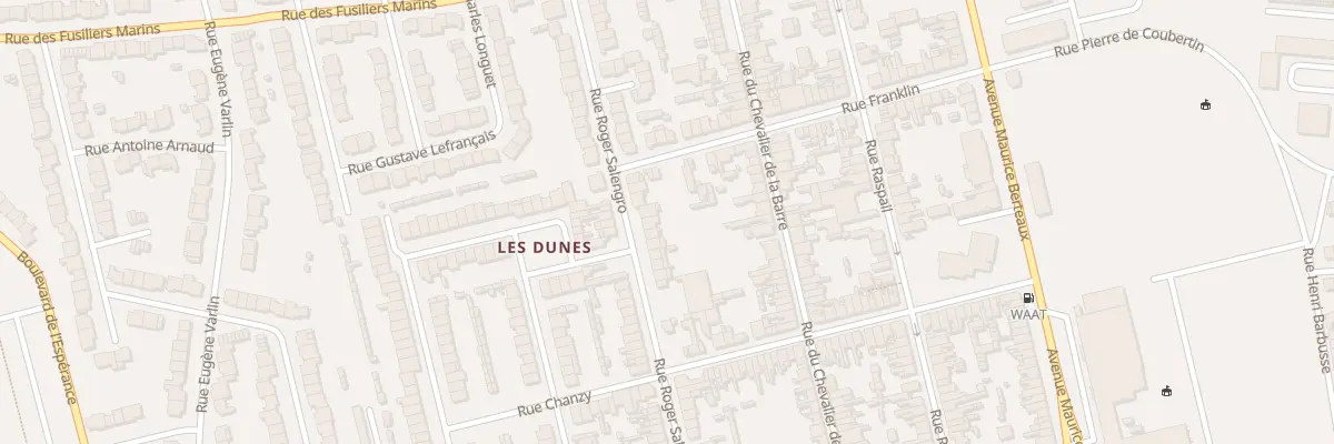 Plan du 154 Rue Roger Salengro St Pol à Dunkerque