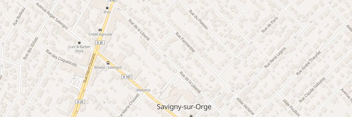 Plan du 44 Rue de la Liberte à Savigny-sur-Orge