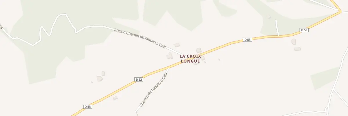 Plan des Travers de la Braulle à Ayrens