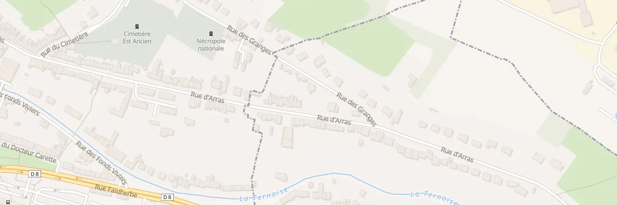 Plan du 2 Rue des Granges à Saint-Michel-sur-Ternoise