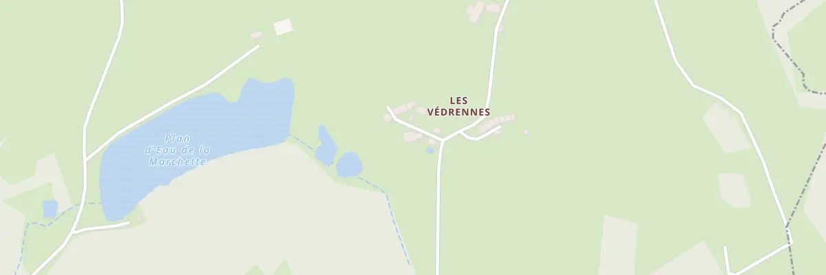 Plan du 5 Les Vedrennes à La Villetelle