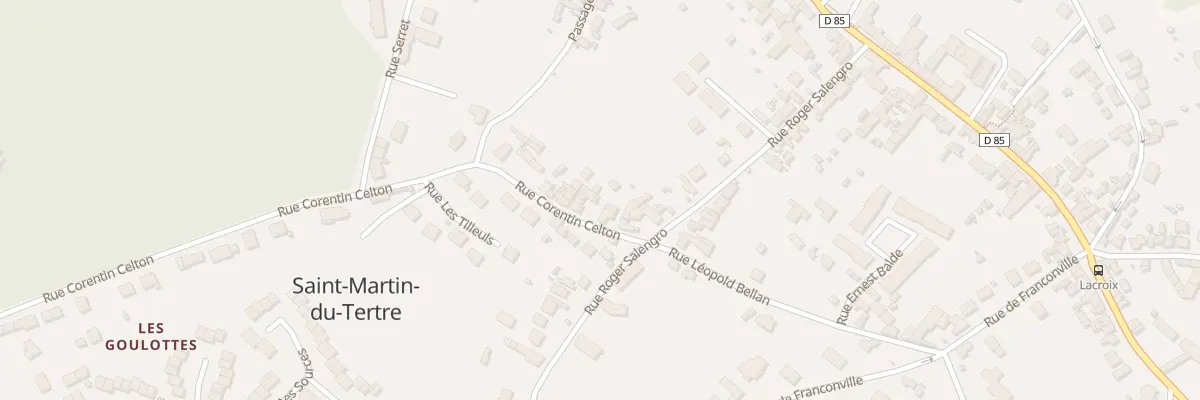 Plan du 10 Rue Corentin Celton à Saint-Martin-du-Tertre