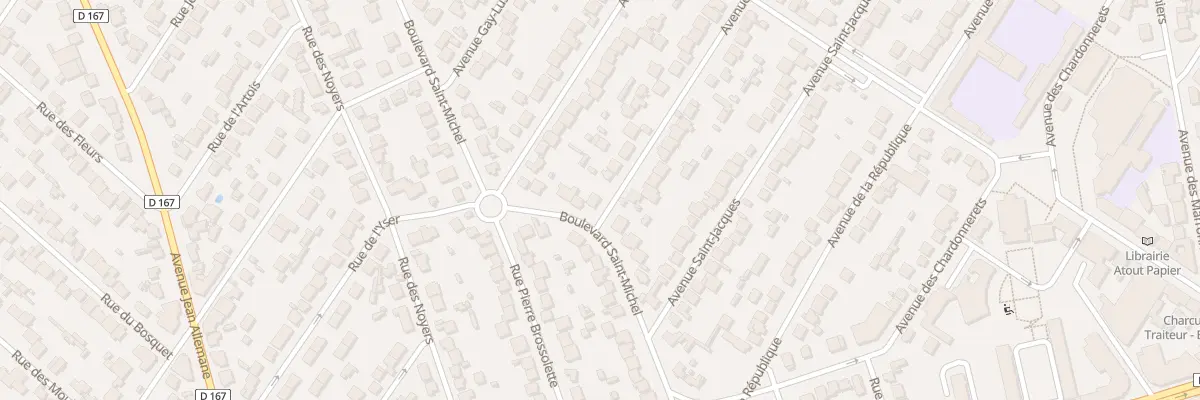 Plan du 22 Bd Saint-Michel à Savigny-sur-Orge