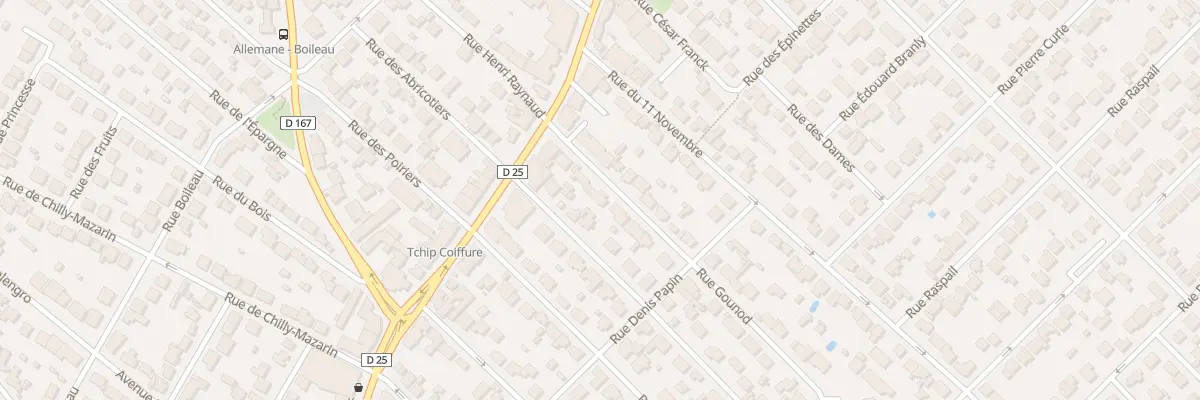 Plan du 25 Rue Gounod à Savigny-sur-Orge