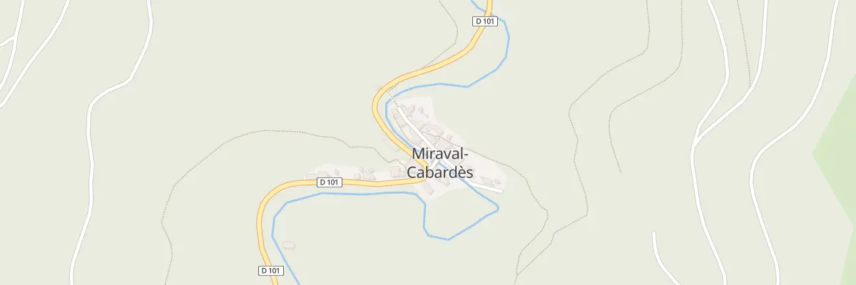 Plan du 8 Le Village à Miraval-Cabardès