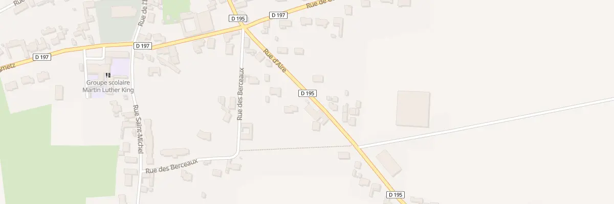 Plan du 1520 Rue d’Aire à Roquetoire