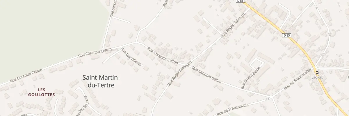Plan du 8 Rue Corentin Celton à Saint-Martin-du-Tertre
