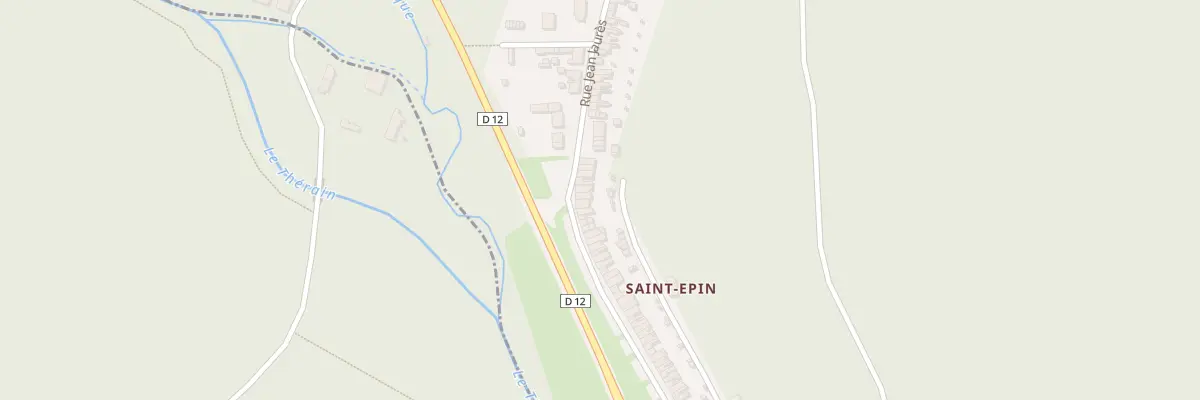 Plan du 34 Cité Saint Epin à Bury