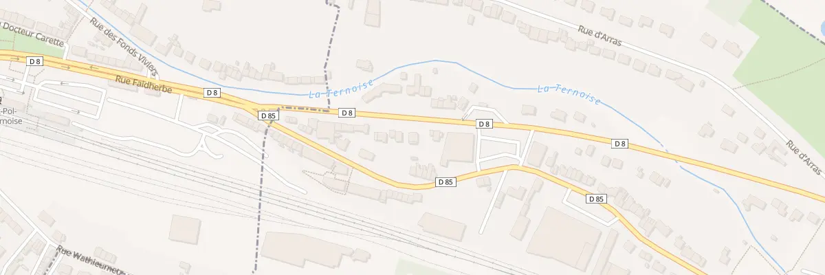 Plan du 13 Rte Nationale à Saint-Michel-sur-Ternoise