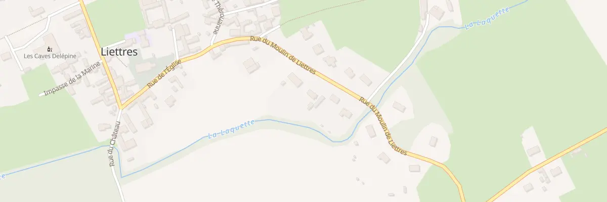 Plan du 4D Rue du Moulin à Liettres
