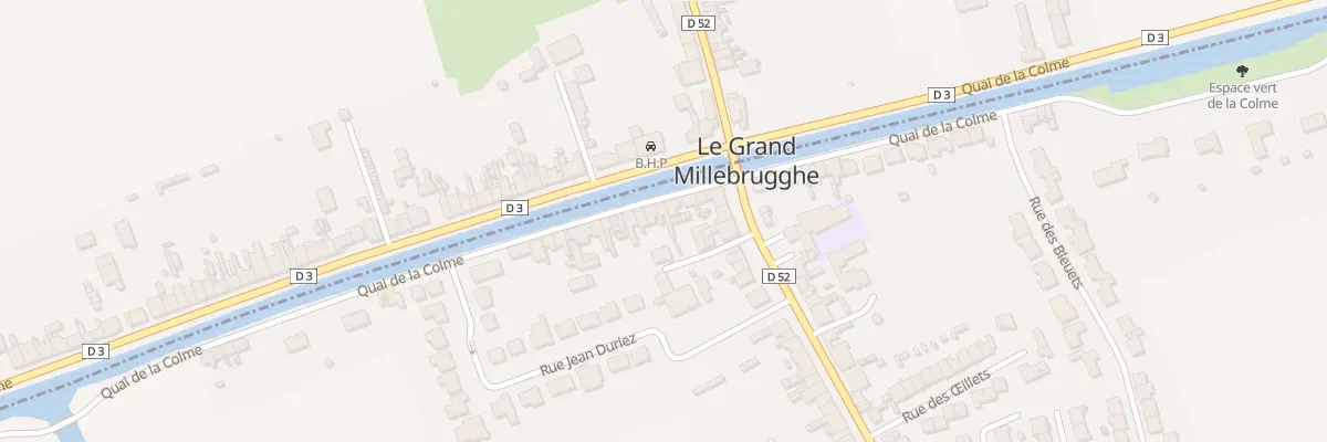 Plan du 16 Quai de la Colme à Steene