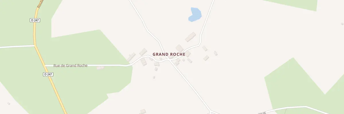 Plan du 7 Grand Roche à Treignat