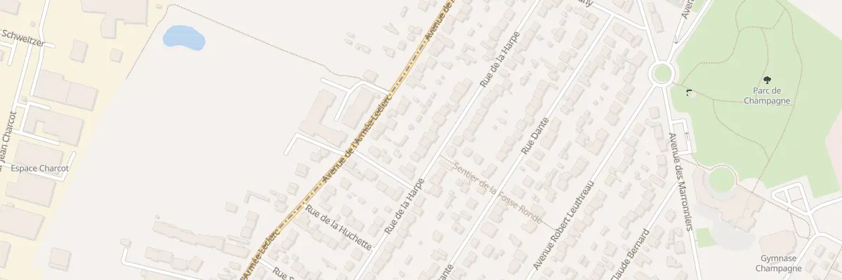 Plan du 21 Rue de la Harpe à Savigny-sur-Orge
