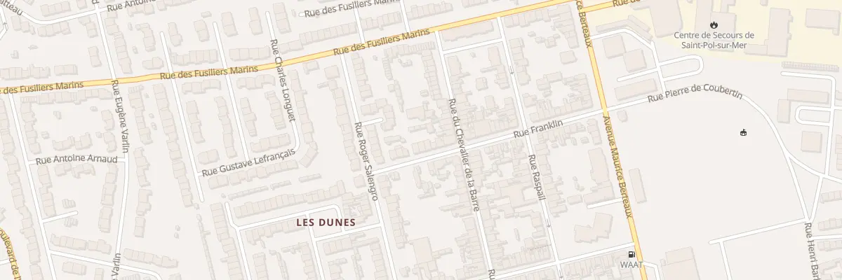 Plan du 48 Rue Franklin Saint Pol à Dunkerque