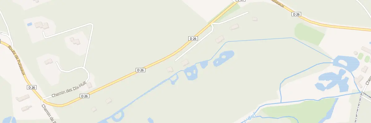 Plan du 5248 Vallee de Courcelette à Estouy