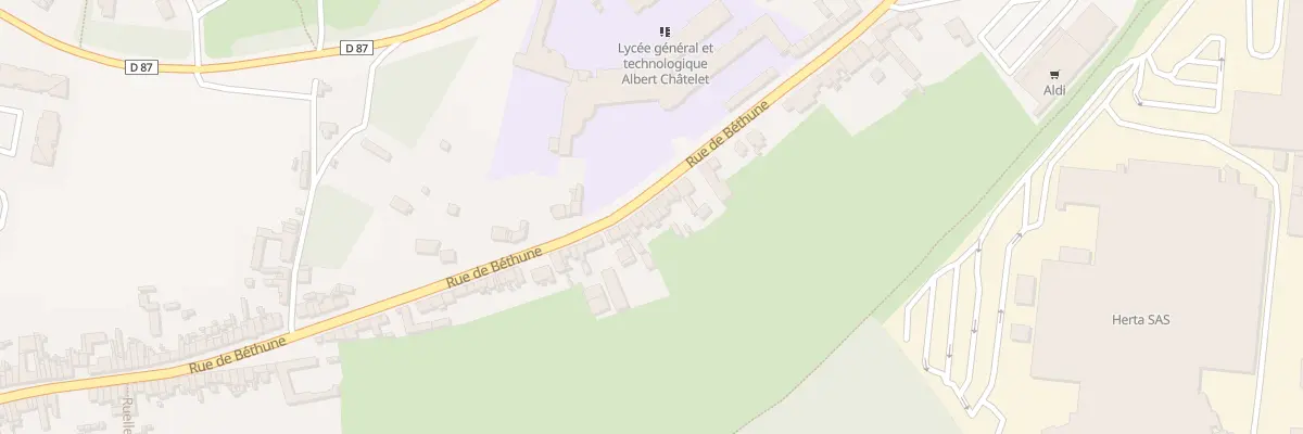 Plan du 148B Rue de Bethune à Saint-Pol-sur-Ternoise
