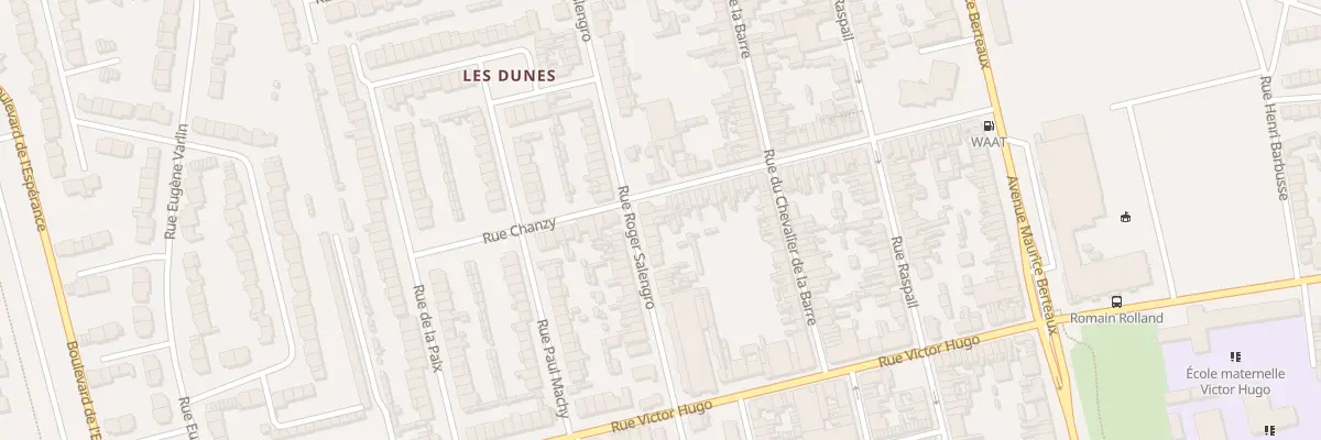 Plan du 140 Rue Roger Salengro St Pol à Dunkerque