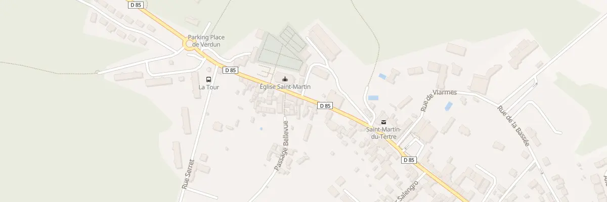 Plan du 35 Rue du Lieutenant Baude à Saint-Martin-du-Tertre