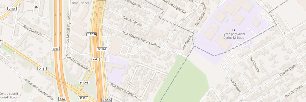 Plan du 28 Rue Maurice Henri Guilbert à Arcueil