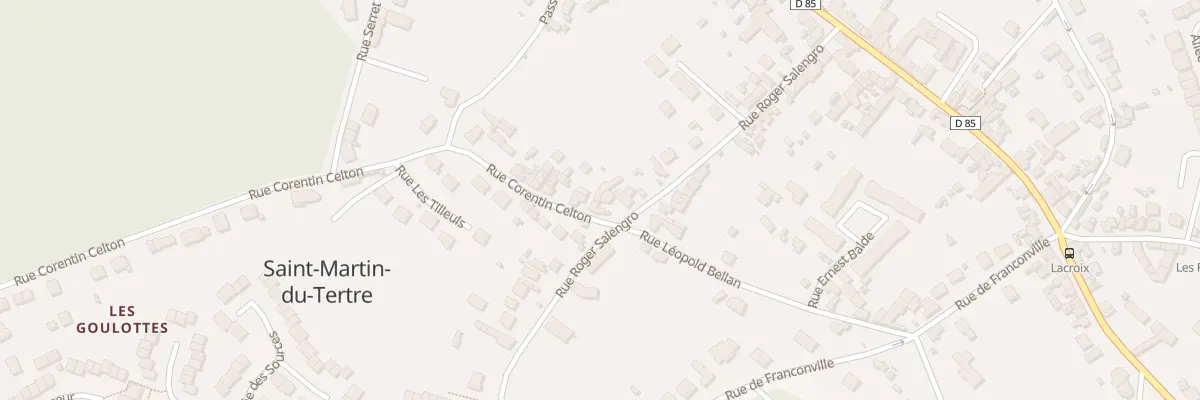 Plan du 6 Rue Corentin Celton à Saint-Martin-du-Tertre
