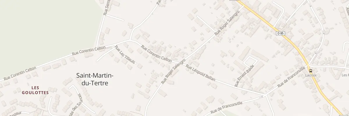 Plan du 4 Rue Corentin Celton à Saint-Martin-du-Tertre