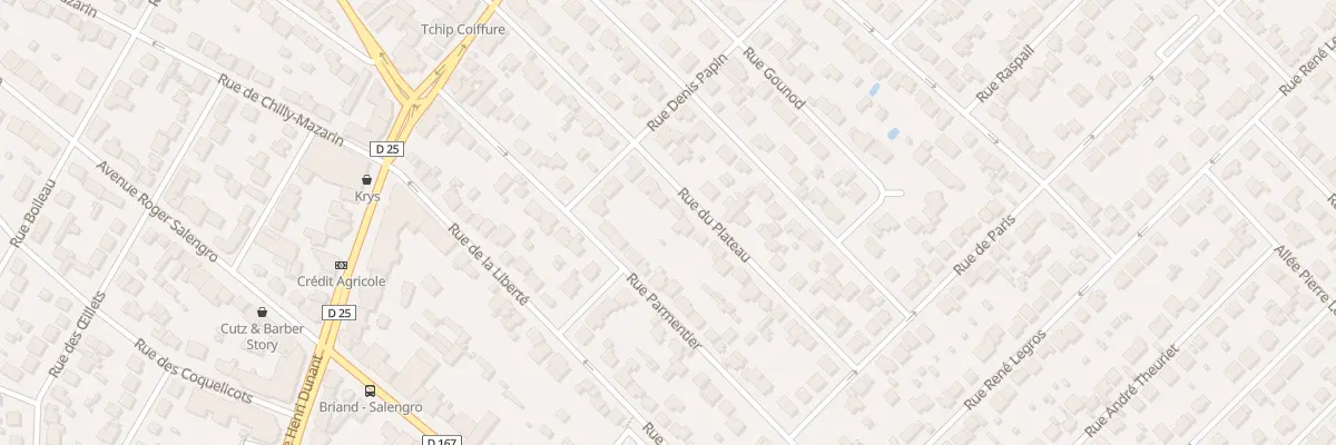 Plan du 23 Rue du Plateau à Savigny-sur-Orge