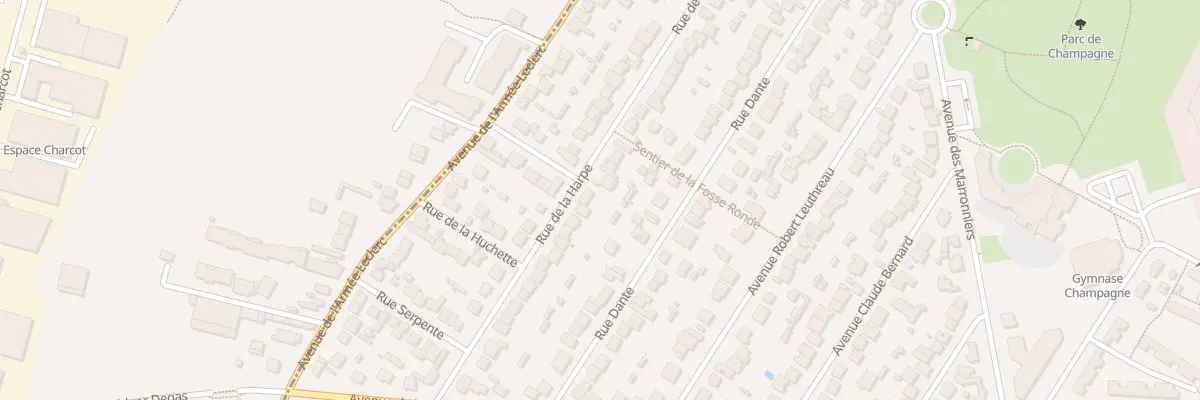 Plan du 40 Rue de la Harpe à Savigny-sur-Orge