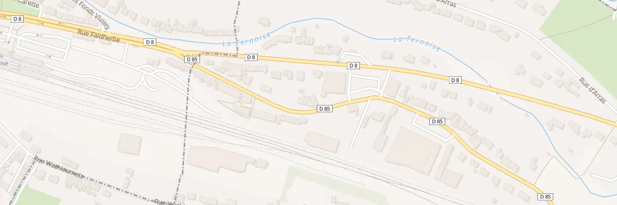 Plan du 13 Rue Faidherbe à Saint-Michel-sur-Ternoise