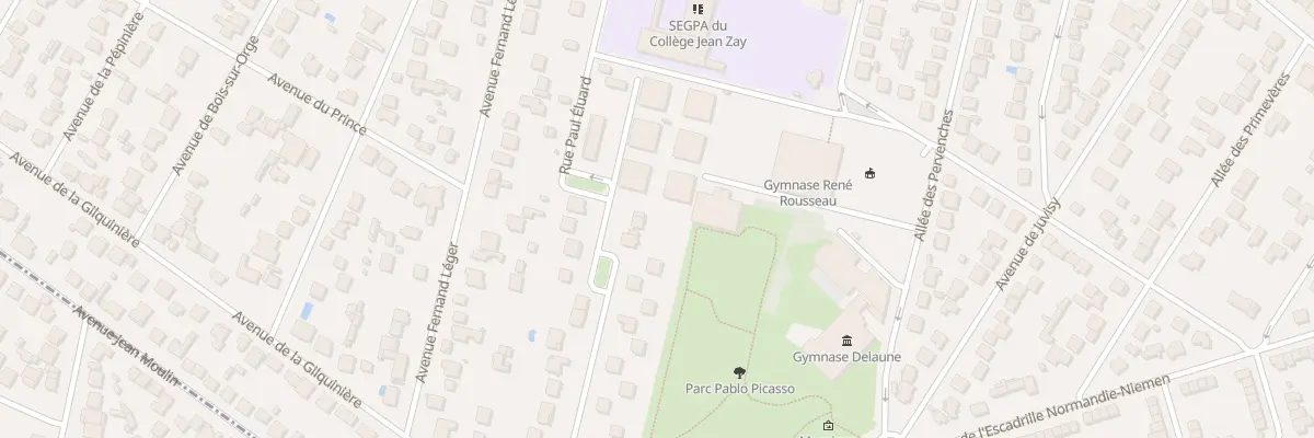 Plan du 17 Rue Paul Eluard à Morsang-sur-Orge