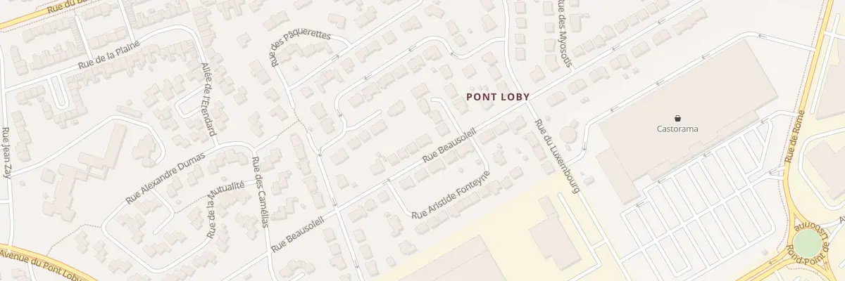 Plan du 351 Rue Beausoleil à Dunkerque