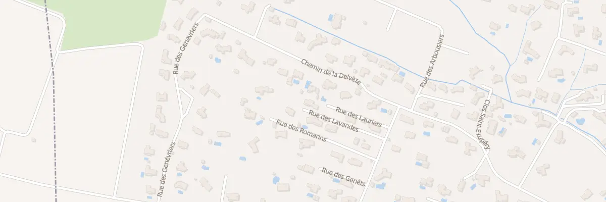 Plan du 143 Rue des Lauriers à Villemoustaussou
