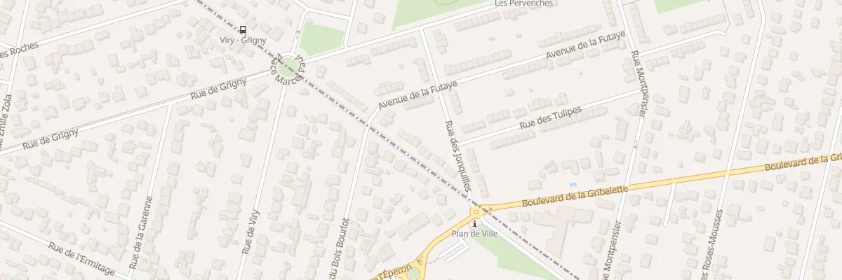 Plan du 93 Av Jean Moulin à Morsang-sur-Orge