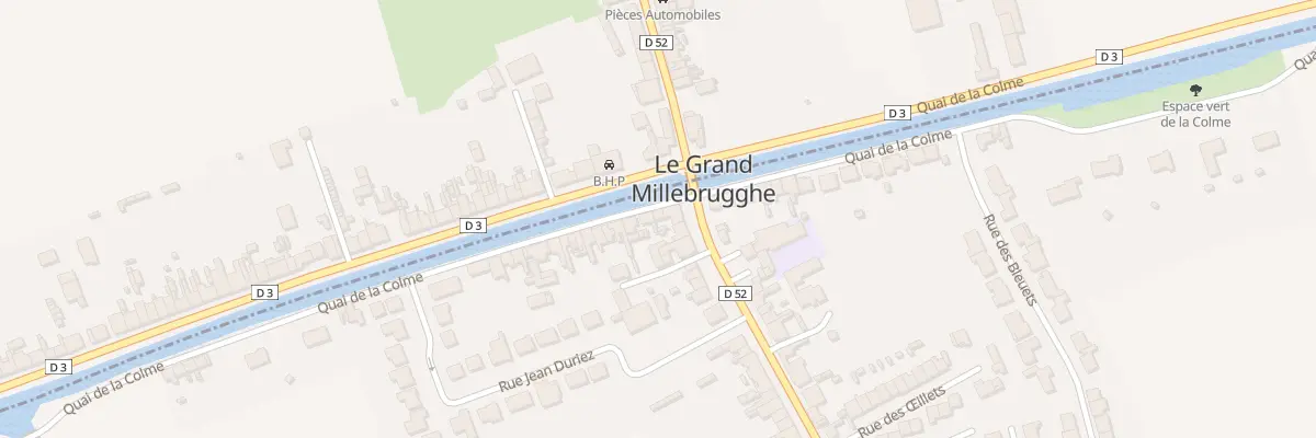 Plan du 19 Quai de la Colme à Steene