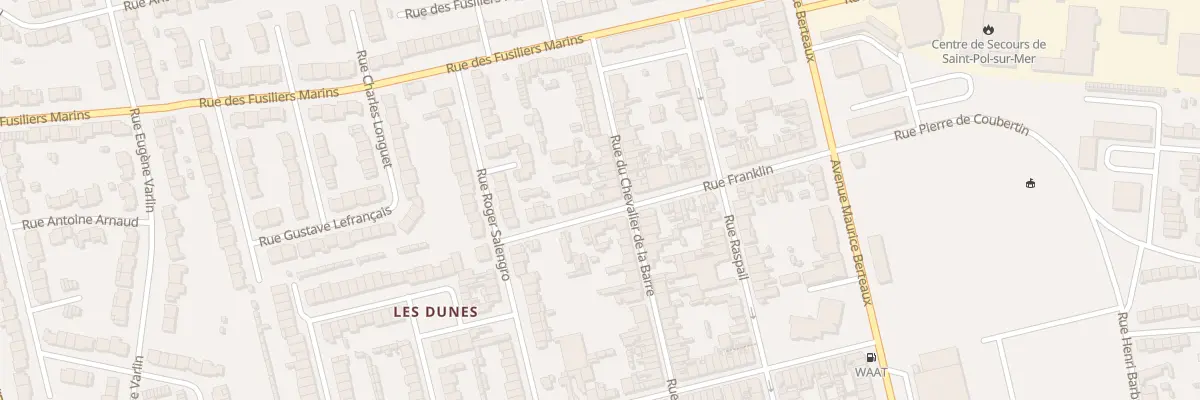 Plan du 42 Rue Franklin Saint Pol à Dunkerque