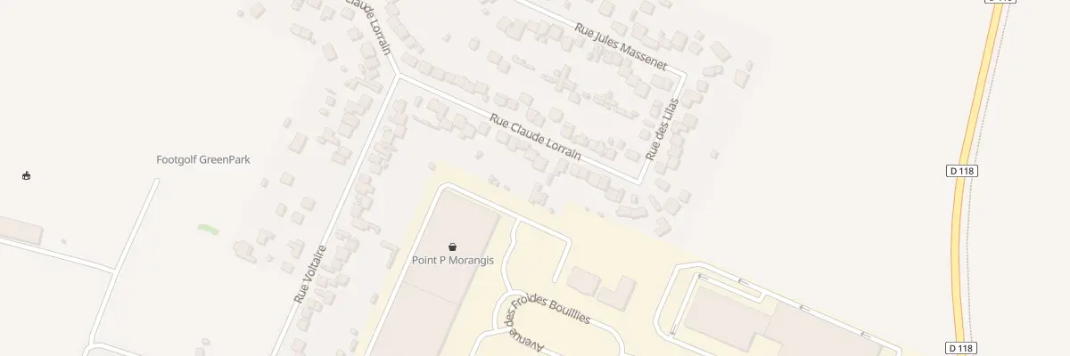 Plan du 46 Rue Claude Lorrain à Morangis