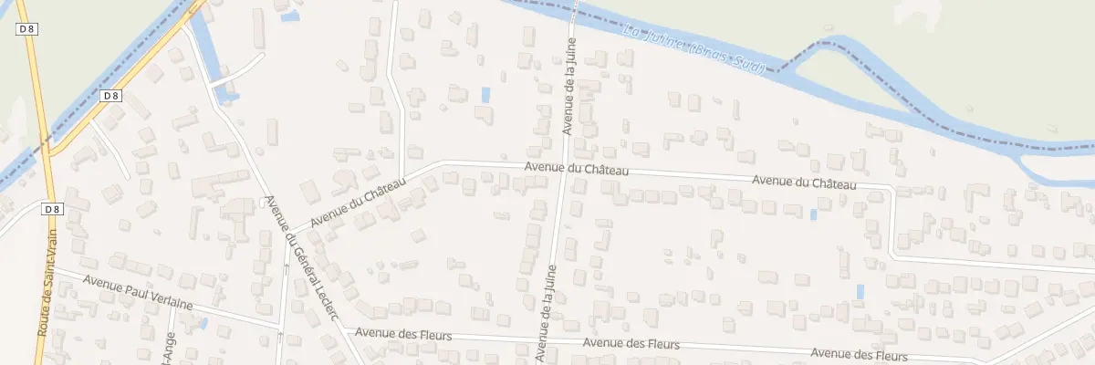 Plan du 24 Av du Château à Itteville