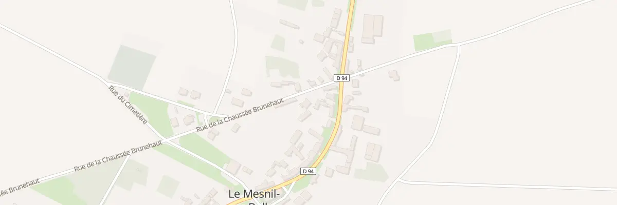 Plan du 4 Rue de la Chaussée Brunehaut au Mesnil-sur-Bulles