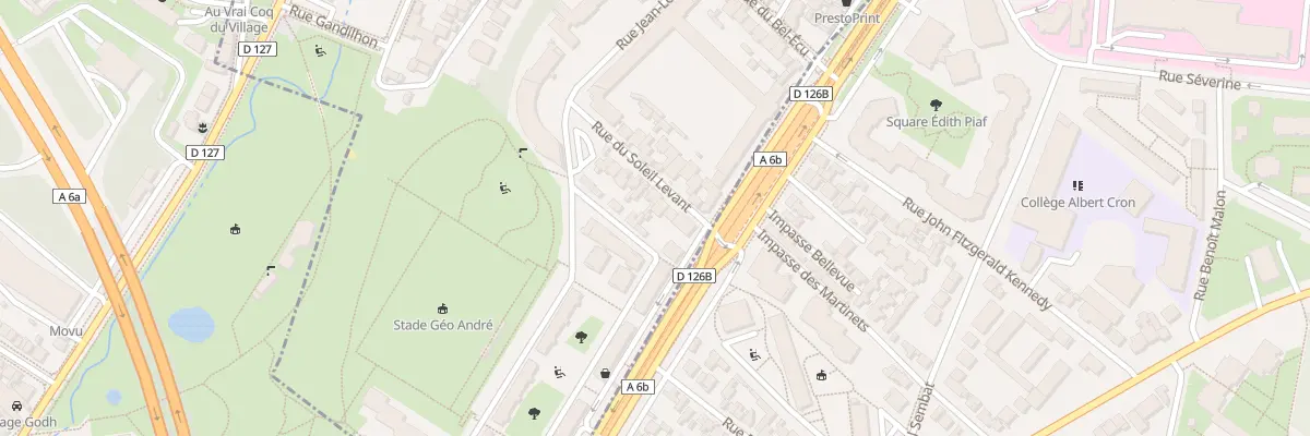 Plan du 5 Rue du Soleil Levant à Gentilly
