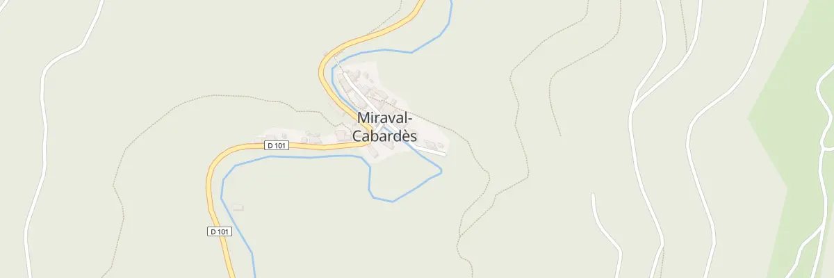 Plan du 12 Le Village à Miraval-Cabardès