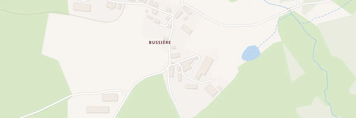 Plan du 6 Bussière au Chauchet