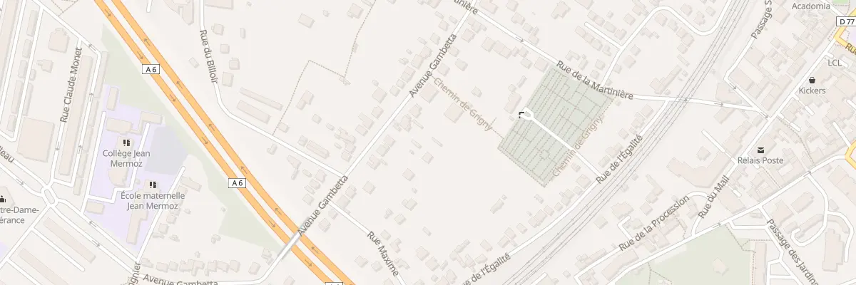 Plan du 15 Av Gambetta à Savigny-sur-Orge