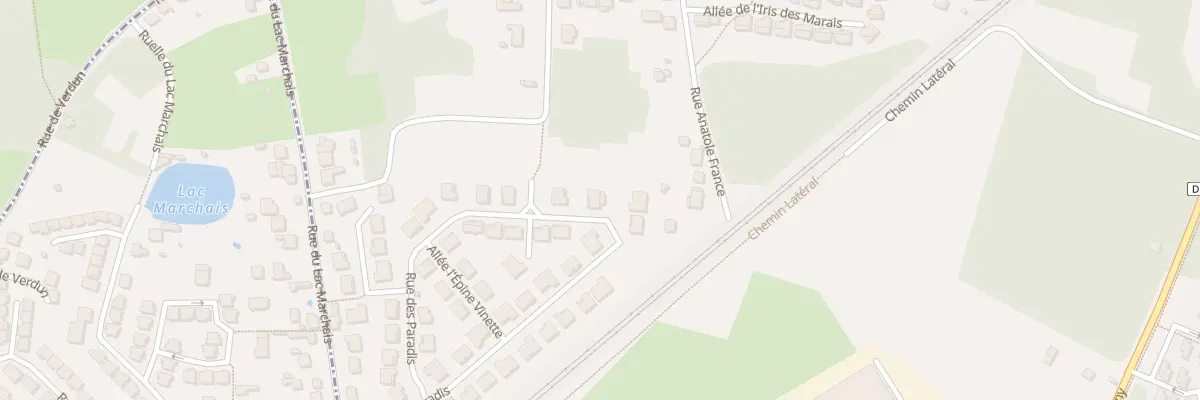 Plan du 29 Rue des Paradis à Groslay
