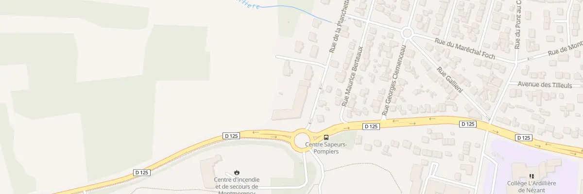 Plan du 5 Rue de la Planchette à Saint-Brice-sous-Forêt
