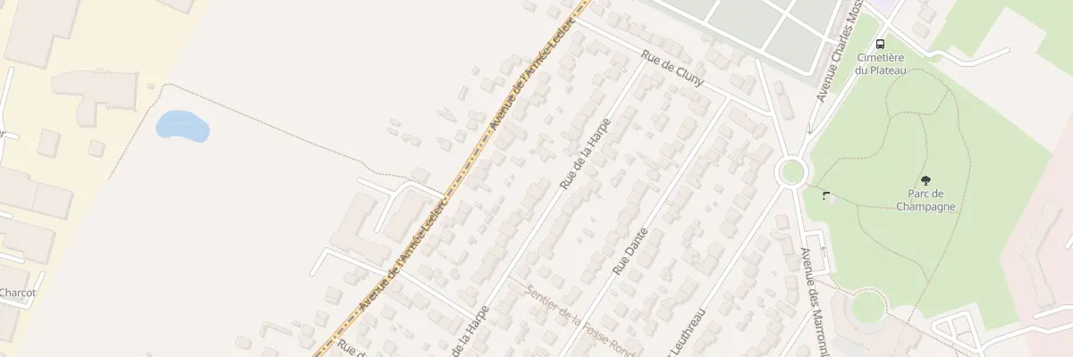 Plan du 37 Rue de la Harpe à Savigny-sur-Orge