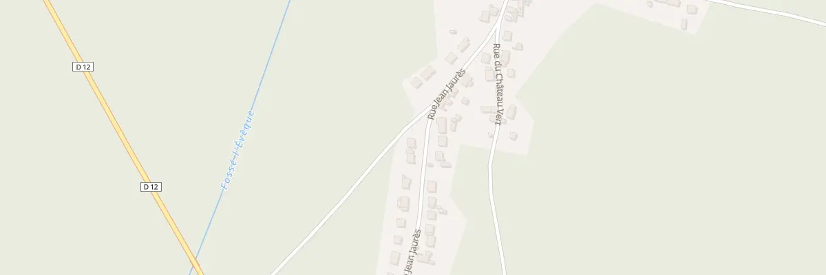 Plan du 482 Rue Jean Jaurès à Bury
