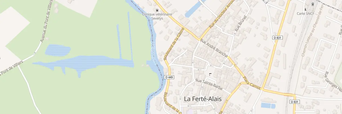 Plan du 1 Rue de l’Essonne à La Ferté-Alais