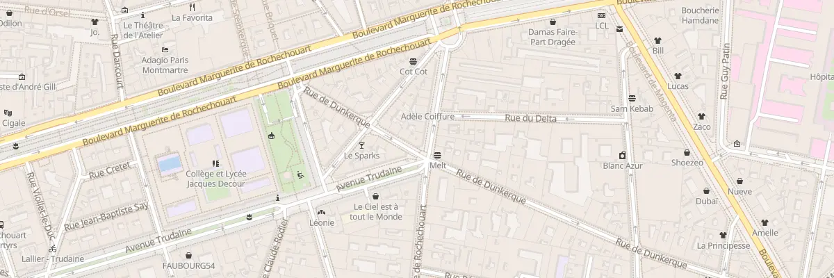 Plan du 79 Rue Marguerite de Rochechouart à Paris 9e Arrondissement