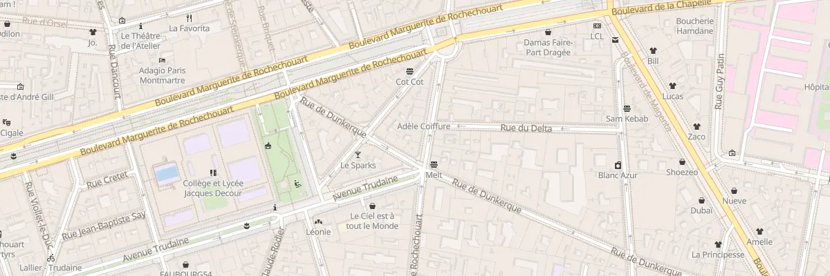 Plan du 81 Rue Marguerite de Rochechouart à Paris 9e Arrondissement